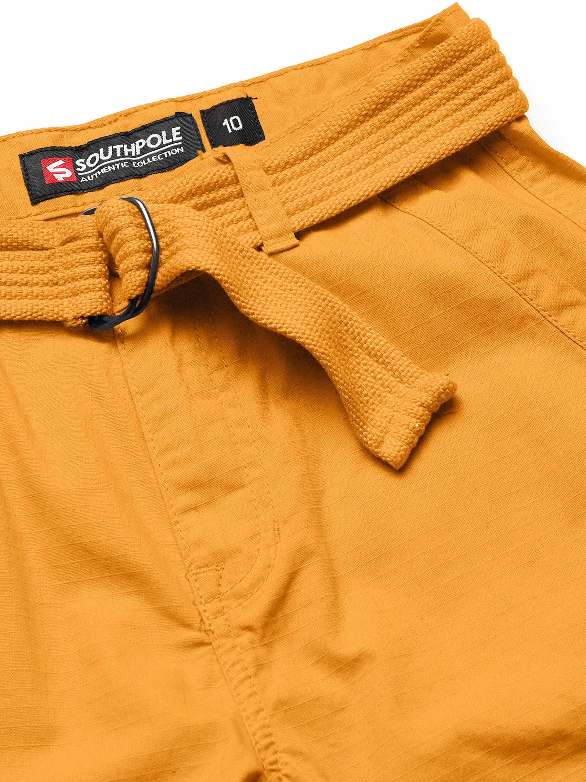 Southpole Boys' Belted Ripstop Basic Cargo Shorts - Image 3
