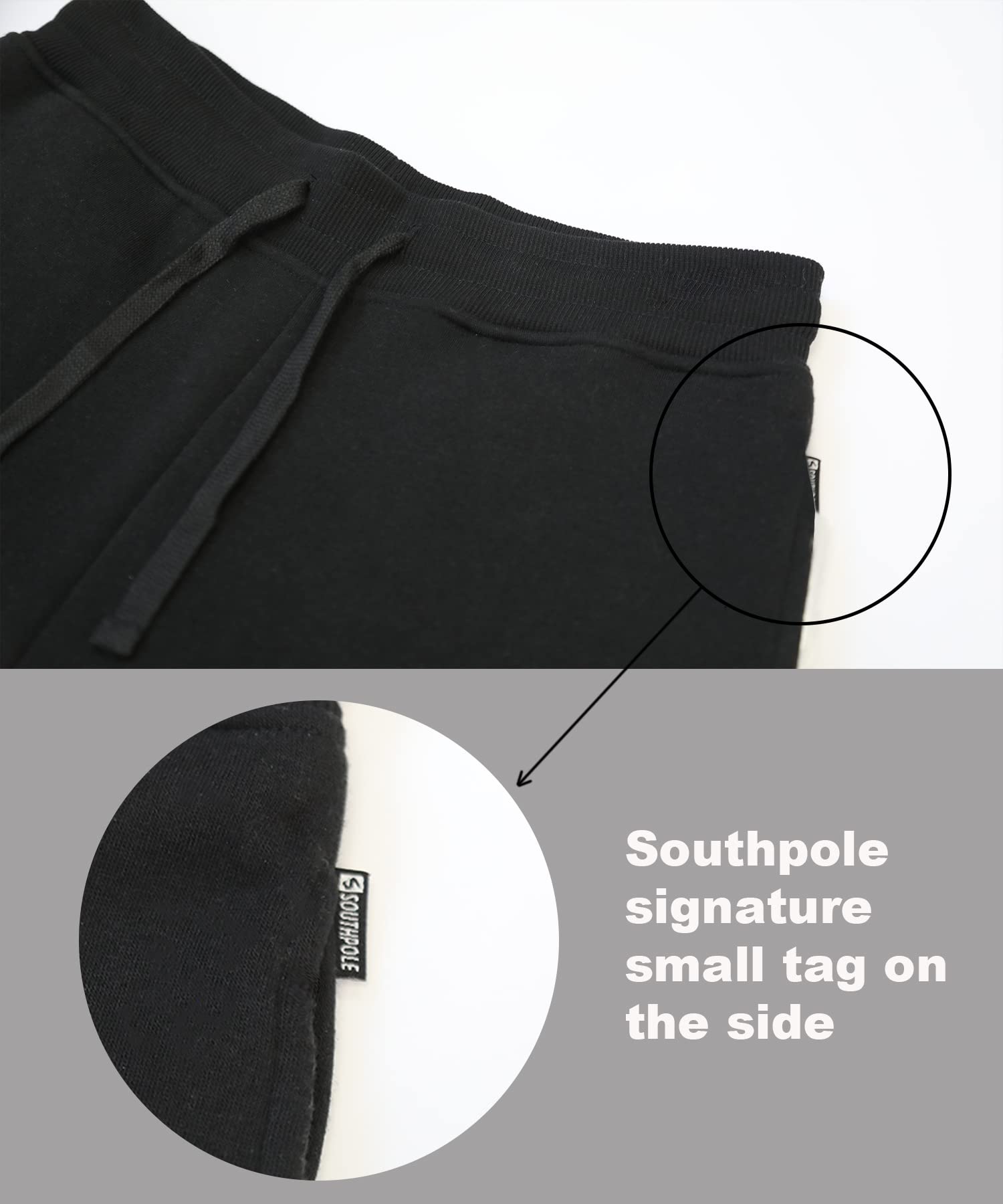 Southpole Womens Basic Fleece Open Bottom SweatpantsSweatpants - Image 3